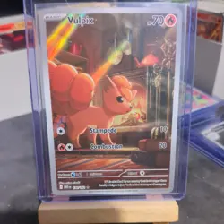 Pokemon TCG Vulpix 138/132 Mega Evolution Illustration Rare Pack Fresh - Image 1