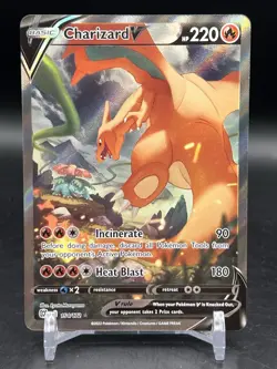 Charizard V 154/172 Alternate Full Art Brilliant Stars Pokemon English NM - Image 1
