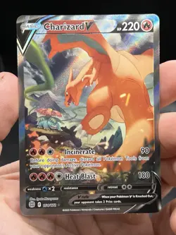 Charizard V 154/172 Alternate Full Art Brilliant Stars Pokemon English NM - Image 3