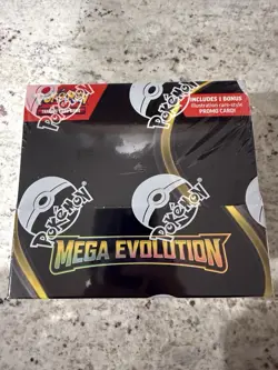 2025 Pokemon TCG Mega Evolution Enhanced Booster Box New Factory Sealed - Image 1