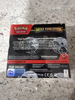 2025 Pokemon TCG Mega Evolution Enhanced Booster Box New Factory Sealed - Image 2