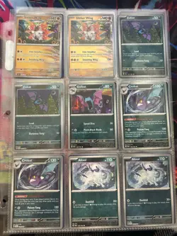 Pokemon Scarlet & Violet Shrouded Fable Near Complete Master Set Holo Energy EX - Image 5