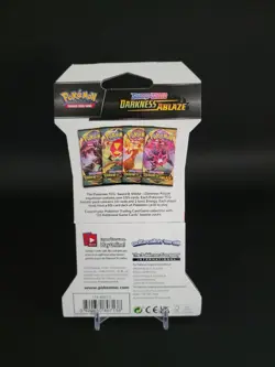 Pokemon Sword & Shield Darkness Ablaze Booster Sleeves - SWSH038 - New - Sealed 820650807121 - Image 2