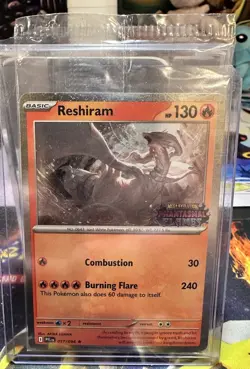 Pokemon Phantasmal Flames Reshiram 017/094 Promo Stamped Sealed TCG - Image 1