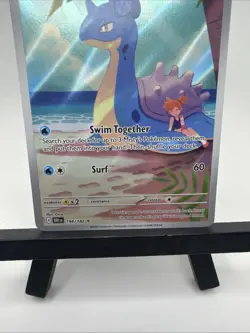 Pokemon Misty's Lapras 194/182 Sv10: Destined Rivals Holo Illustration Rare - Image 2
