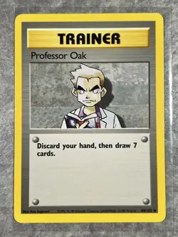 Professor Oak 088/102 Pokemon TCG Base Set Vintage WOTC Regular (Near Mint) 6 - Image 1