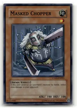 Masked Chopper GX03-EN003 Limited Super Rare GX Spirit Caller Promo LP - Image 1