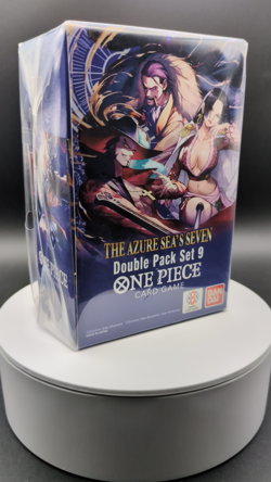 One Piece TCG: Double Pack Set 9 The Azure Sea's Seven - FACTORY SEALED! - Image 2