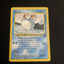 Pokemon Card - Marill #29 WoTC Black Star Promo - Image 1