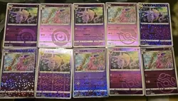10 Card Lot- Espeon 0501-510/14 Gem Horizons Pack Volume 2 w/ Master Ball2025 - Image 1