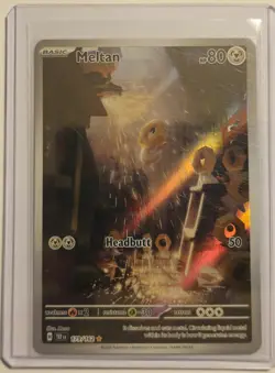 Meltan TEF 179/162 Illustration Rare Temporal Forces Pokemon TCG & Bonus Card - Image 2