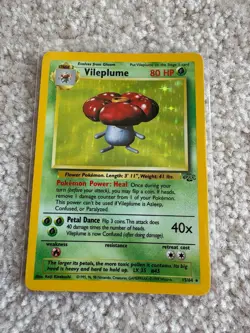 Vileplume Jungle Holo 15/64 - LP - Pokemon Trading Card Game - Image 1