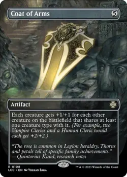 Coat of Arms (Borderless) -Foil Light Play MTG - Image 1