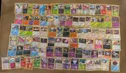 Reverse-Holo 90+ Card Collection Bulk Lot XY / Sun & Moon Pokemon TCG - Image 1