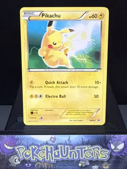 Pokemon Card Pikachu BW54 Rare Black Star Promo Non Holo Light Play - Image 1