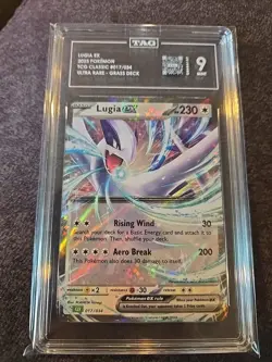 Pokemon TCG Lugia EX 017/034 Ultra Rare Holo Card Classic Collection - Image 1