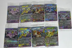 Pokemon Prismatic Evolution Eeveelutions Sealed Promo Card Lot - Image 1