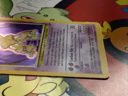 Pokemon Alakazam TCG Card 1/130 Base Set 2 Holo Unlimited Rare LP/MP - Image 4