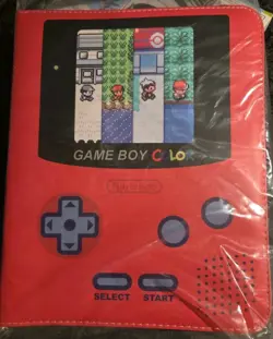 Nintendo Game Boy Pokemon Card Binder - Red, Pokemon Brand New!! - Image 1