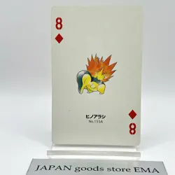 Pokemon Cyndaquil Playing Cards Gold Poker Pichu Nintendo Japanese Japan Rare - Image 1