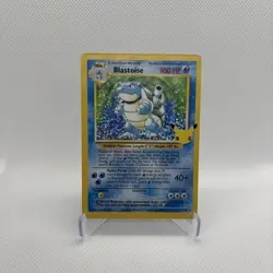 Pokemon TCG Blastoise Holo Rare Card 2/102 Celebrations 25th Anniversary Edition - Image 1