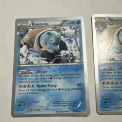 Pokemon TCG Blastoise Card Lot 2x 2013 World Championships - Image 4
