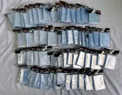 Lot of Dragon Shield Perfect Fit Inner Card Sleeves 100ct Std Size Clear MTG 5706569130015 - Image 1