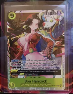 One Piece Card Game TCG - Boa Hancock OP14-112 SR English Holo - Image 1