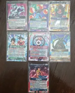 Lot Of Dragon Ball Z SUPER CARD GAME Trading Cards - Image 2