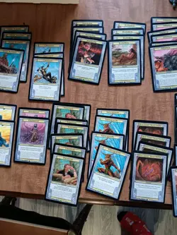 MTG Vanguard 3x5 Oversized RARE 1997 1998 1999 Magic Oversized lot 88 cards - Image 3