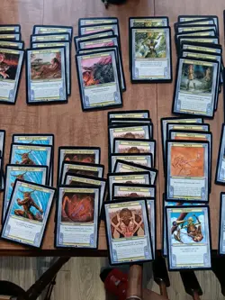 MTG Vanguard 3x5 Oversized RARE 1997 1998 1999 Magic Oversized lot 88 cards - Image 4