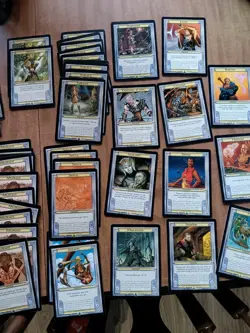 MTG Vanguard 3x5 Oversized RARE 1997 1998 1999 Magic Oversized lot 88 cards - Image 5