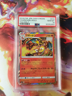 🔥PSA 10 💎Gem Mint Charizard 013/095 Holo 2018 Tag Bolt Japanese Pokemon Card🔥 - Image 1