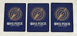 2023 One Piece Raizo CS Celebration Pack (3x) Cards English Promo Gold Stamped - Image 2