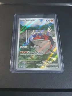 Pokemon TCG Koraidon SVP014 Scarlet Violet Black Star Promo Card - Image 1