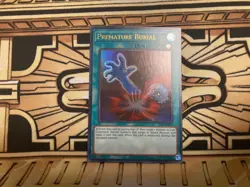 Premature Burial PSV-EN037 Ultra Rare NM Yugioh Card - Image 1