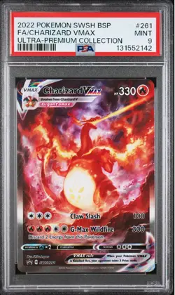 Charizard VMAX SWSH261 PSA 9 SWSH: Sword & Shield Promo Cards Holo - Image 1