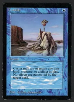 ***Beta Twiddle (Edge Ding)*** MTG Beta Magic Kid Icarus - Image 1
