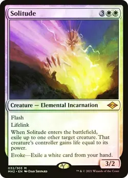 Solitude Modern Horizons 2 Foil MTG NM - Image 1