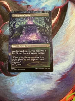 MTG - Overgrown Tomb (Borderless Regular) Lorwyn Eclipsed 0350 - Image 2