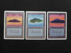 MtG Unlimited Common Basic Land Set of 15 NM/NM- $0.75 Shipping VCT123970 - Image 4