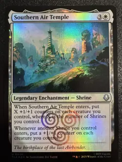 Southern Air Temple Magic The Gathering Avatar: The Last Airbender Foil Uncommon - Image 2