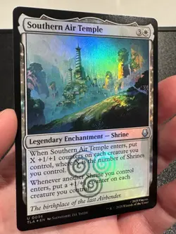 Southern Air Temple Magic The Gathering Avatar: The Last Airbender Foil Uncommon - Image 4