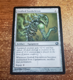 Grafted Exoskeleton - Scars of Mirrodin MTG Magic The Gathering - Near Mint - Image 1