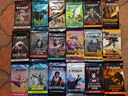 Huge Lot of 18 Magic The Gathering Sealed Packs - Unopened Draft & Set Boosters! - Image 1