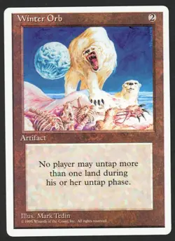 ***Winter Orb*** MTG Alternate 4th Edition Magic Kid Icarus - Image 1