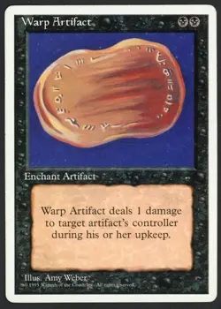 ***Warp Artifact*** MTG Alternate 4th Edition Magic Kid Icarus - Image 1