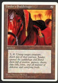 ***Jandor's Saddlebags*** MTG Alternate 4th Edition Magic Kid Icarus - Image 1
