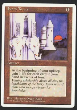 ***Ivory Tower*** MTG Alternate 4th Edition Magic Kid Icarus - Image 1