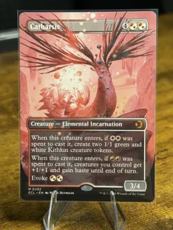 Catharsis - BORDERLESS - Lorwyn Eclipsed ECL - 292 - MTG Magic - Image 1